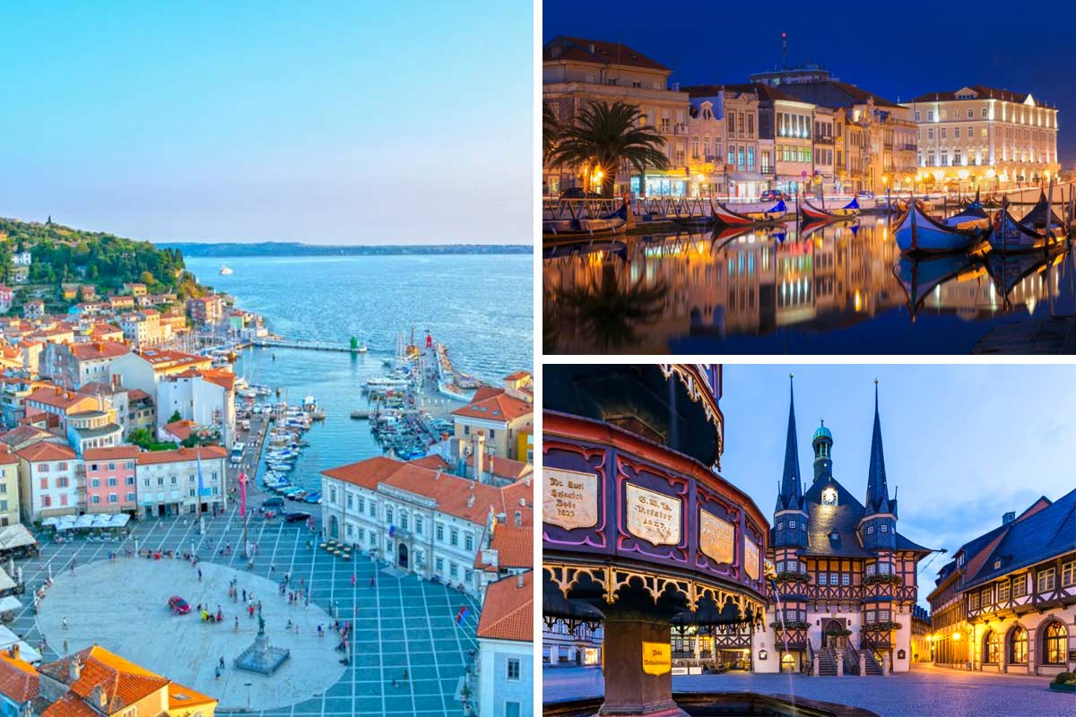 villes romantiques en Europe à découvrir